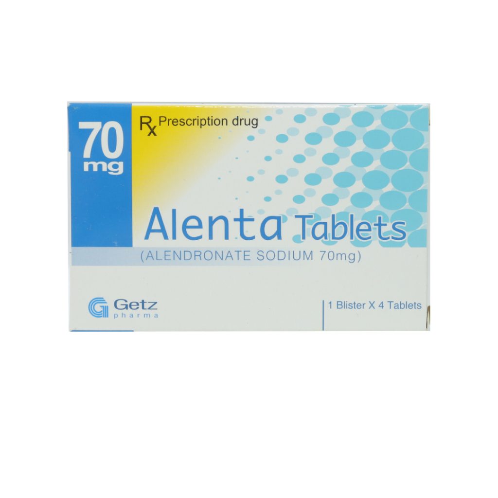 Thuốc viên nén Alenta 70mg Getz điều trị loãng xương – 1 vỉ x 4 viên