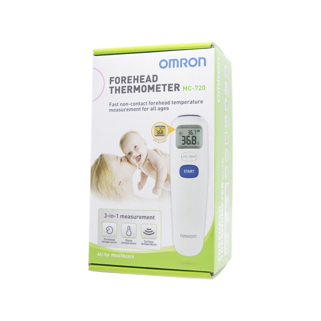 Nhiệt Kế Đo Trán Omron Forehead Thermometer MC720