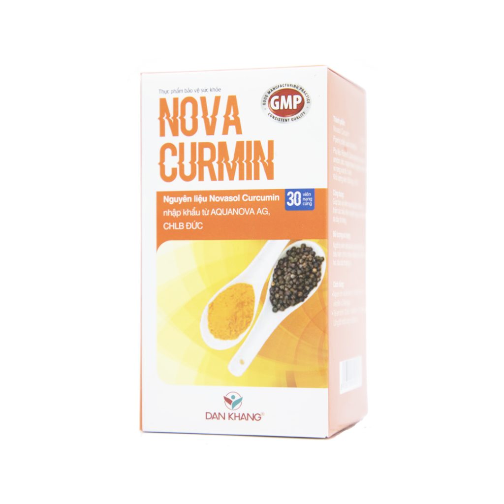 Viên uống Novacurmin Dân Khang hỗ trợ trướng bụng, đầy hơi – Chai 30 viên