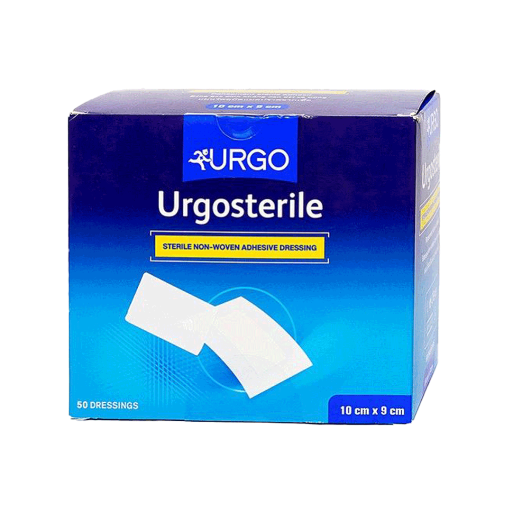 Băng Gạc Urgosterile 10 X 9cm – Hộp 50 Miếng