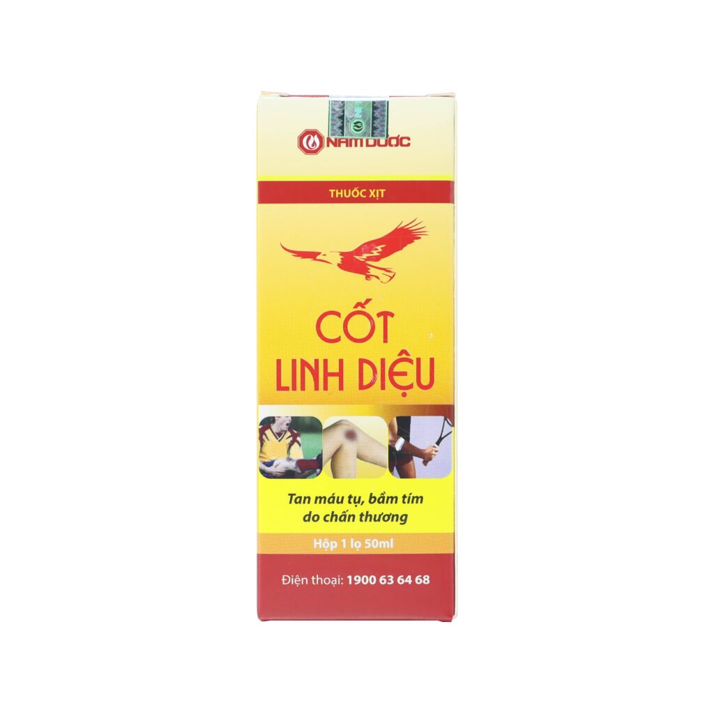 Thuốc xịt Cốt Linh Diệu điều trị đau nhức cơ, xương khớp – Chai 50ml