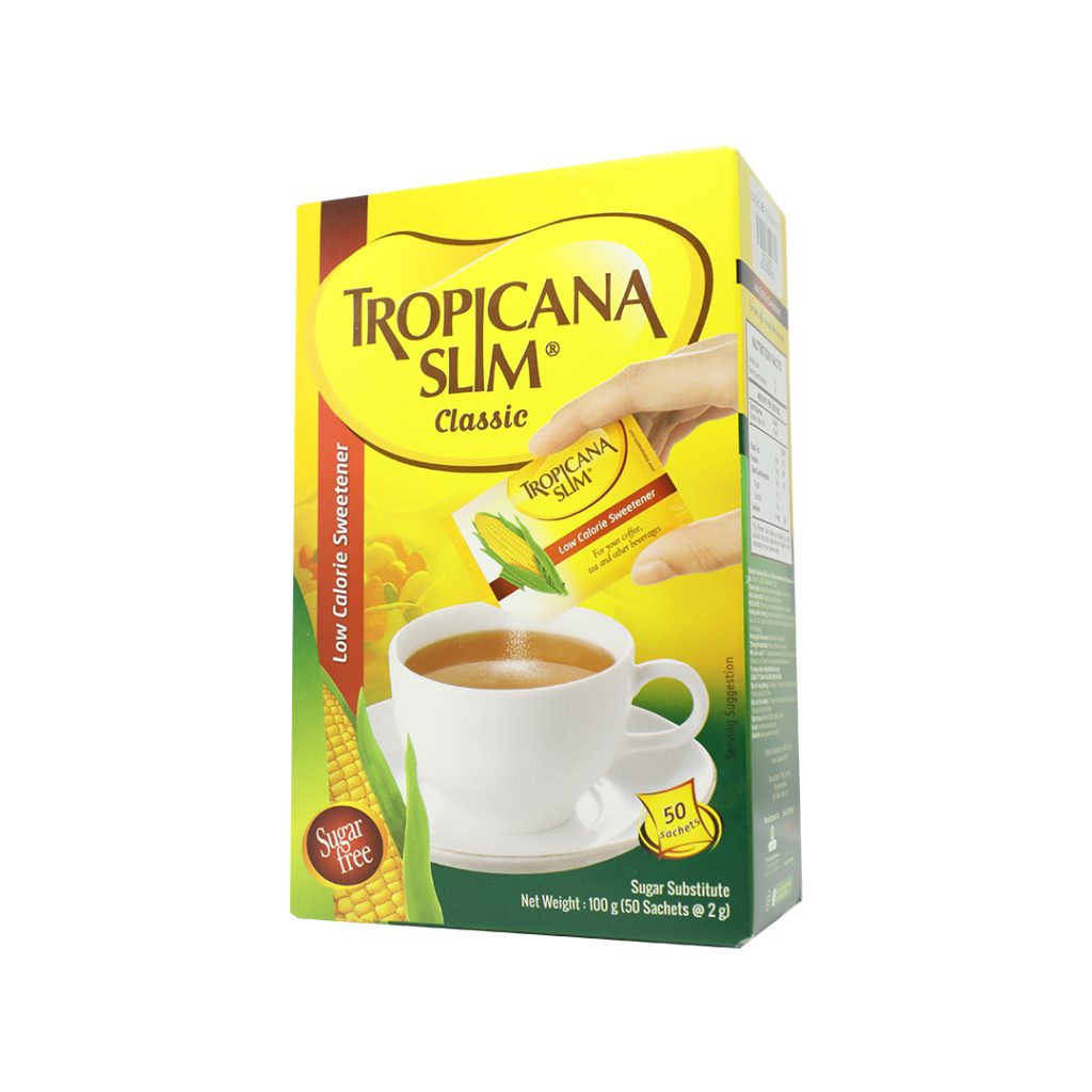 Đường Bắp Sucralose Tropicana Slim – 50 Gói