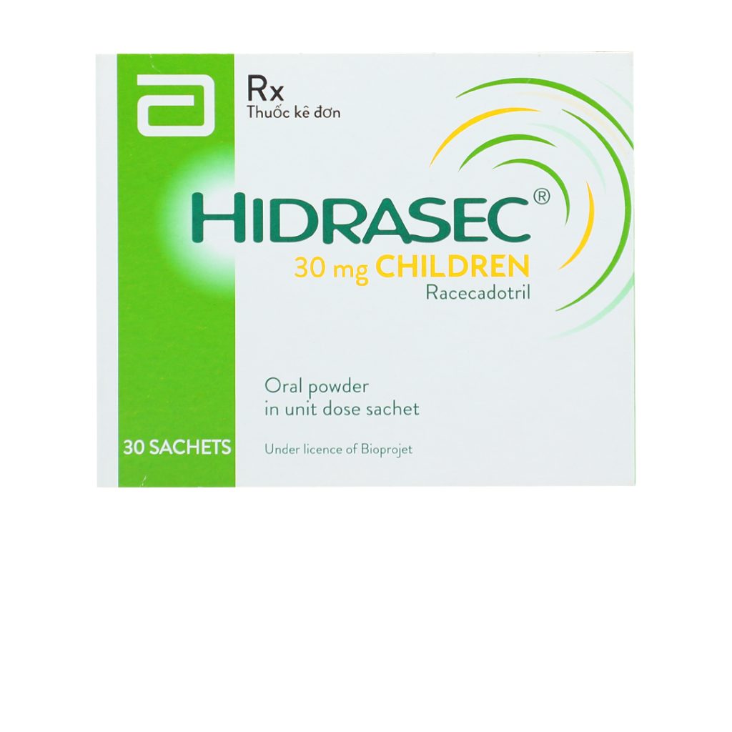 Thuốc bột Hidrasec 30mg điều trị tiêu chảy – 30 Gói