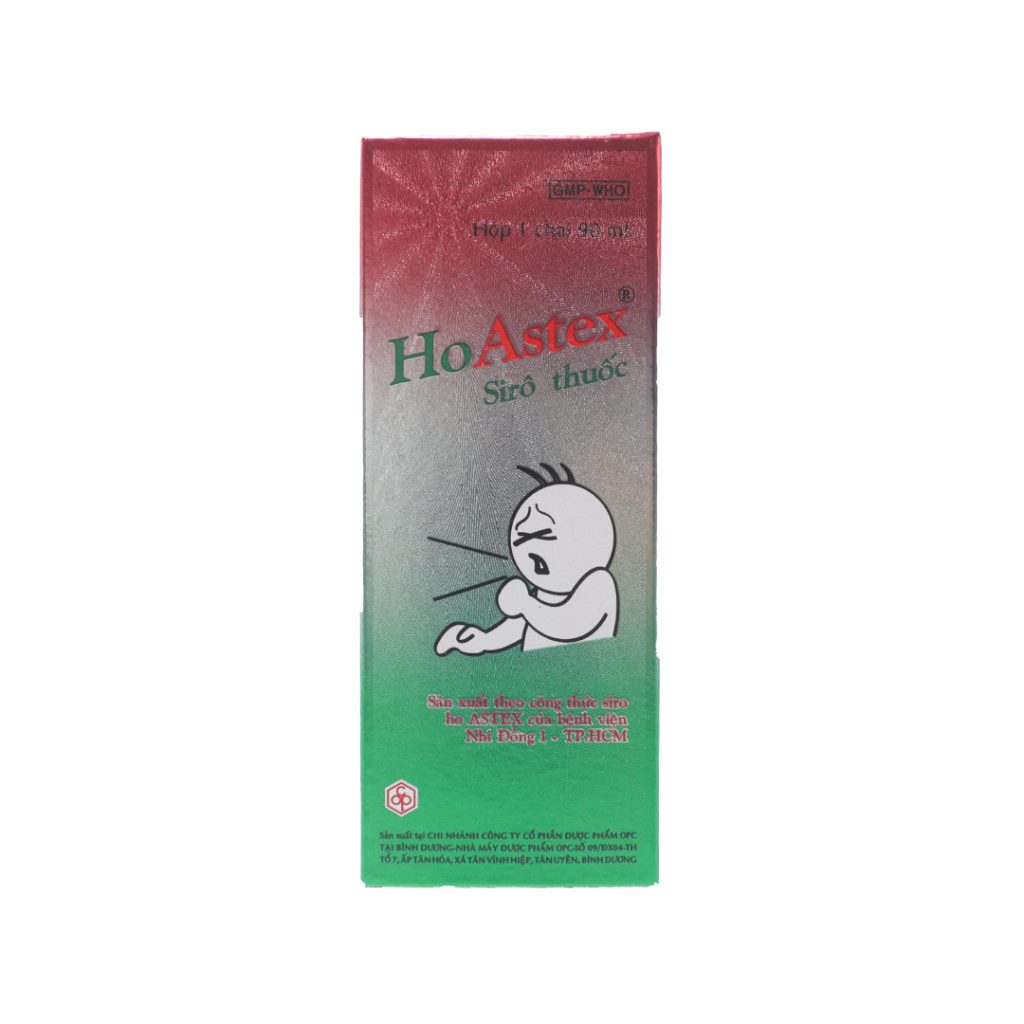 Thuốc siro Hoastex Opc điều trị viêm đường hô hấp – Chai 90ml