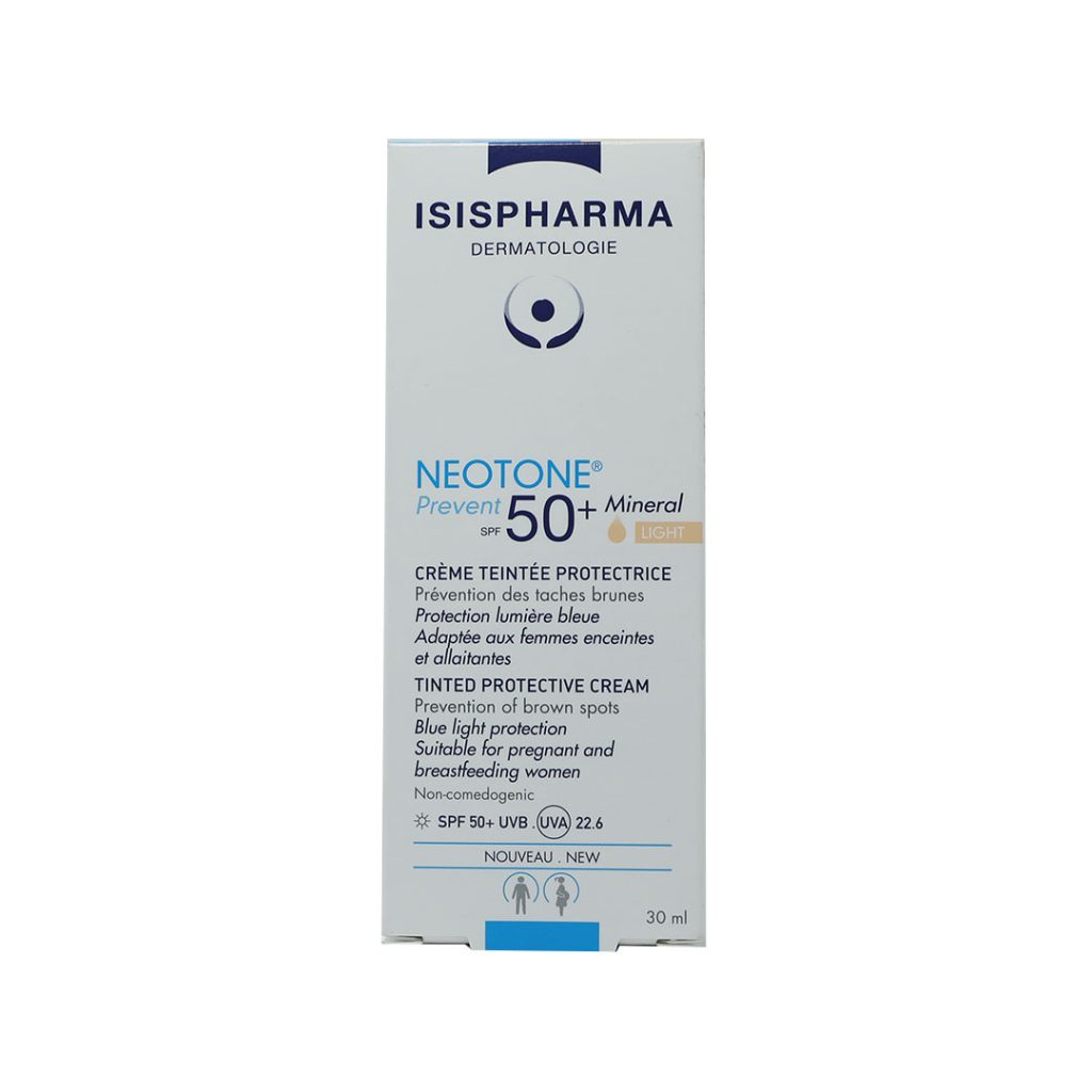 Kem chống nắng Isis Pharma Neotone Prevent 50+ bảo vệ da, giảm sạm da, ngăn ngừa nám da, lão hóa da- Tuýp 30ml