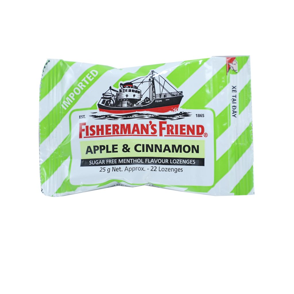 Kẹo Con Tàu Apple & Cinnamon Vị Táo Quế – Gói 25g