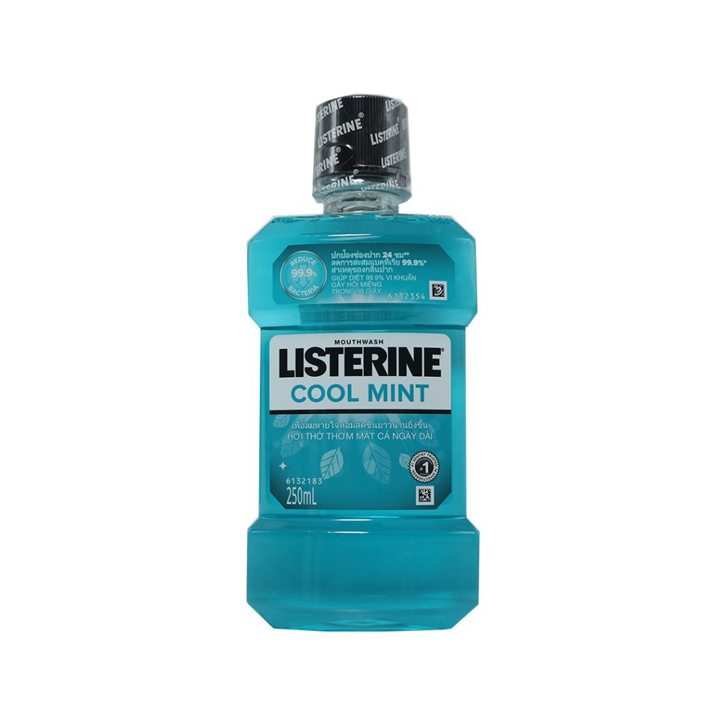 Dung dịch súc miệng Listerine Cool Mint – Chai 250ml