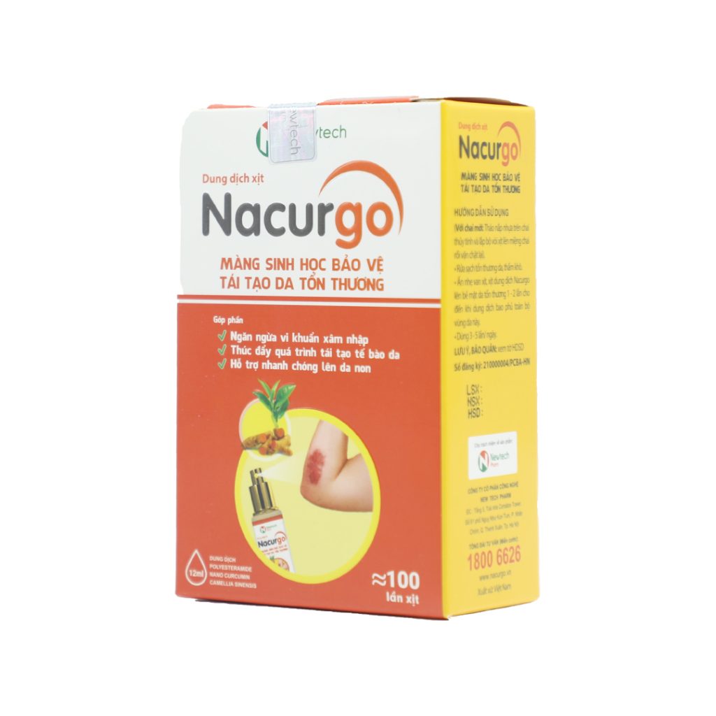 Xịt Nacurgo Cvi – Hộp 12ml