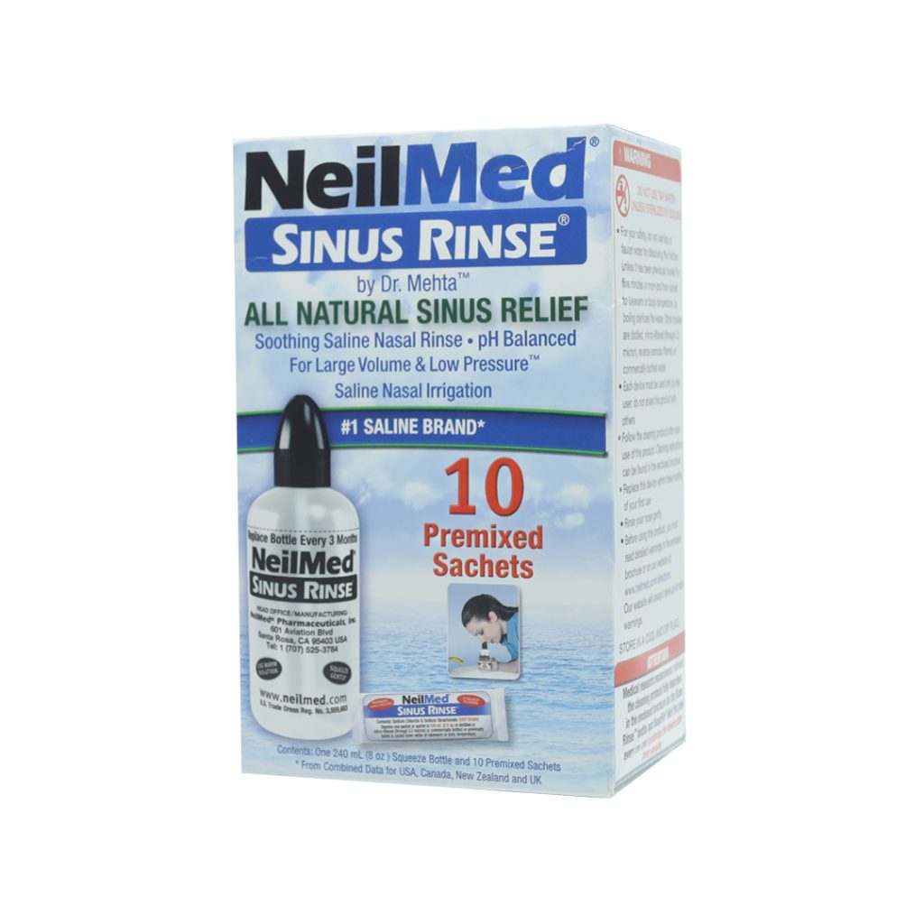 Neilmed Sinus Rinse Kit – 10 Gói