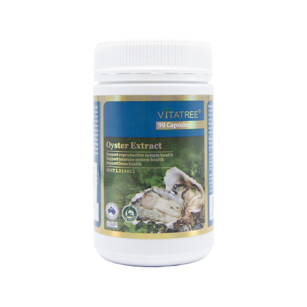 Viên Uống Oyster Extract Vitatree Hỗ Trợ Tăng Cường Chức Năng Sinh Lý Cho Nam Giới – Lọ 90 Viên