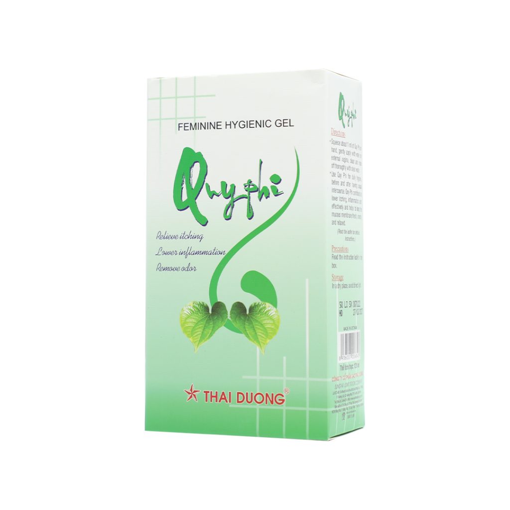 Dung dịch vệ sinh phụ nữ Quý Phi Thái Dương – Chai 120ml