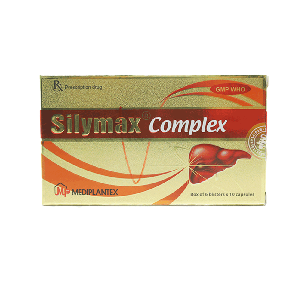 Thuốc viên Silymax Complex Mediplantex phòng, điều trị các bệnh lý về gan – 6 vỉ x 10 viên