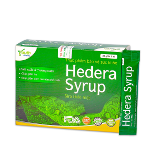 Siro thảo mộc Hedera Syrup hộp 20 gói x 5ml