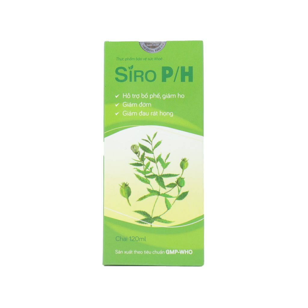 Siro Ho Ph hỗ trợ ho khan, ho đàm – Chai 120ml