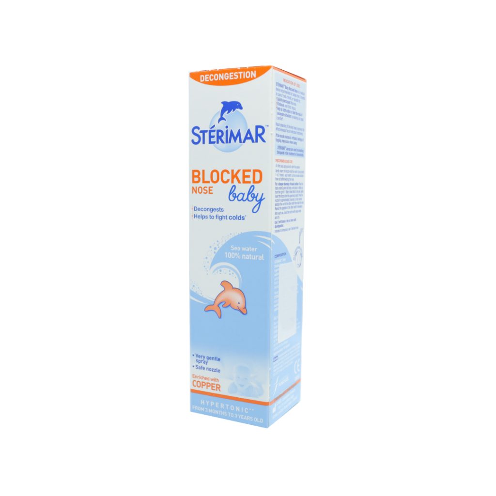 Xịt Sterimar Blocked Nose Baby – Chai 50ml