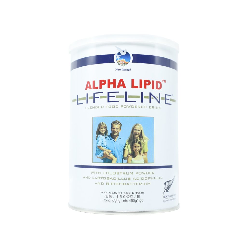 Sữa Non Alpha Lipid Lifeline New Image – Hộp 450g