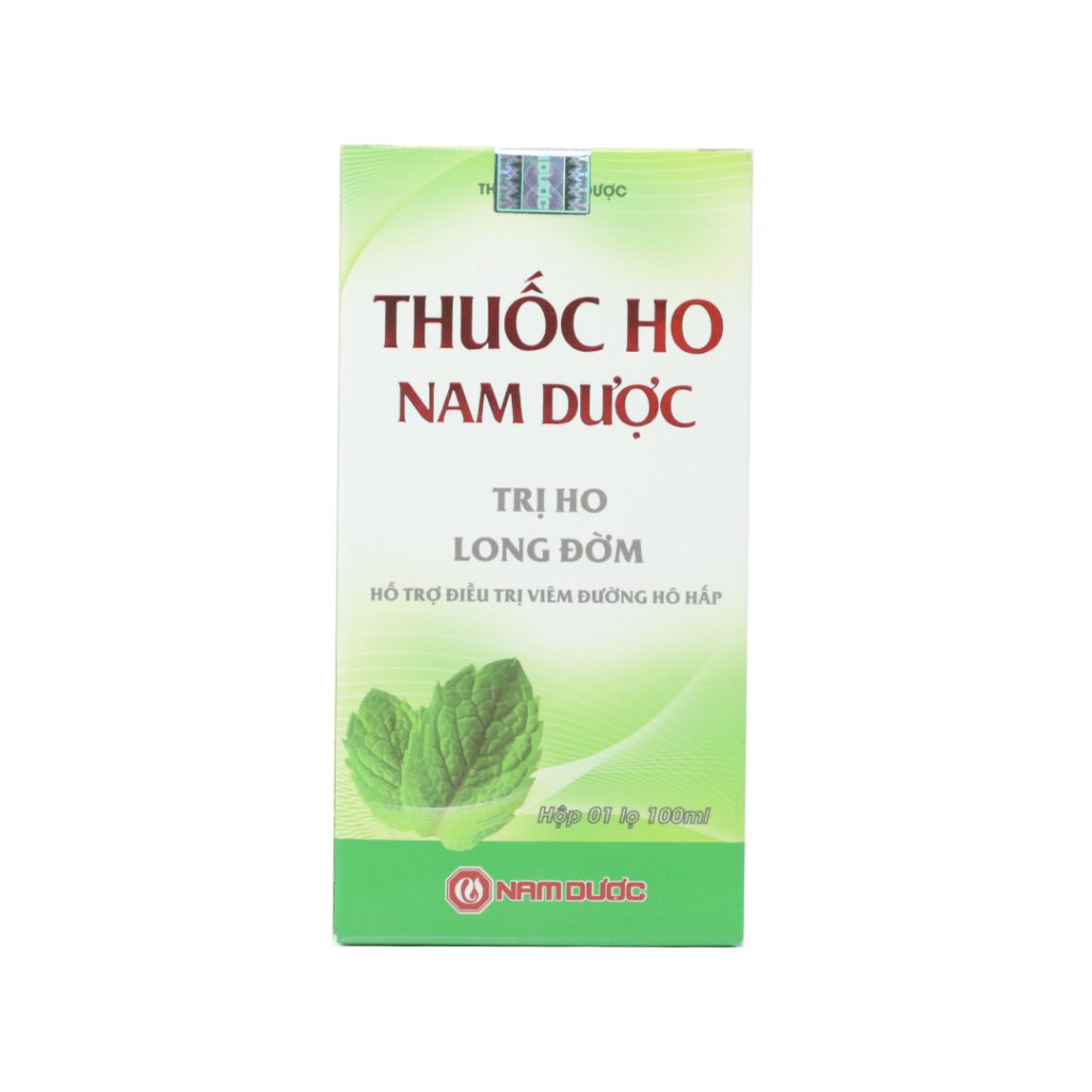 Thuốc siro Ho Nam Dược điều trị viêm phế quản, ngứa họng – Chai 100ml