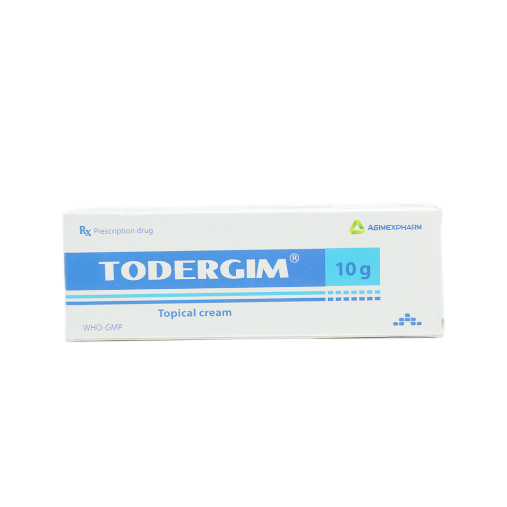 Thuốc kem Todergim Agimex điều trị viêm da tiết bã, viêm đa dây thần kinh – Tuýp 10g