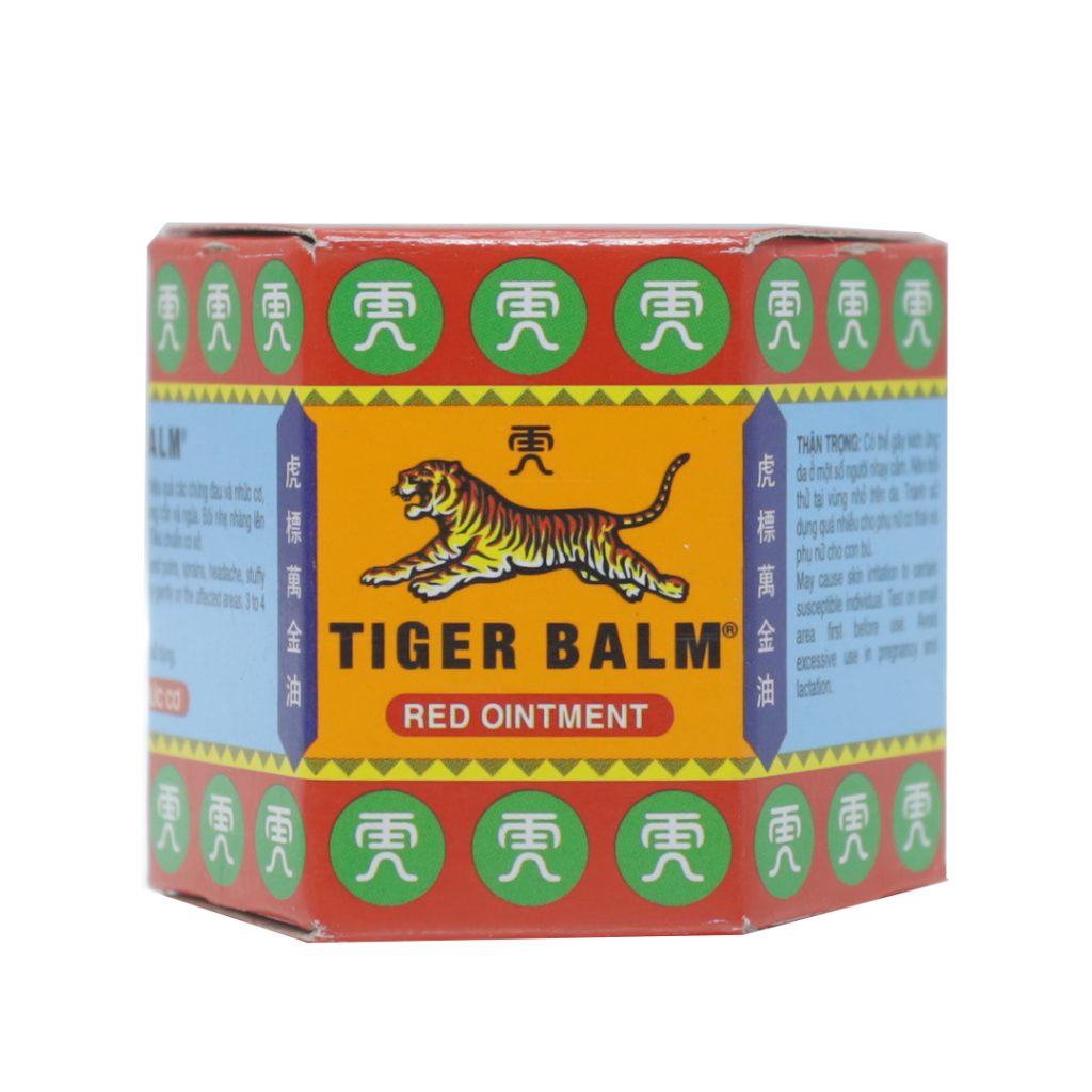 Thuốc mỡ Tiger Balm Red điều trị nhức cơ, bong gân, ngứa – Lọ 19,4g