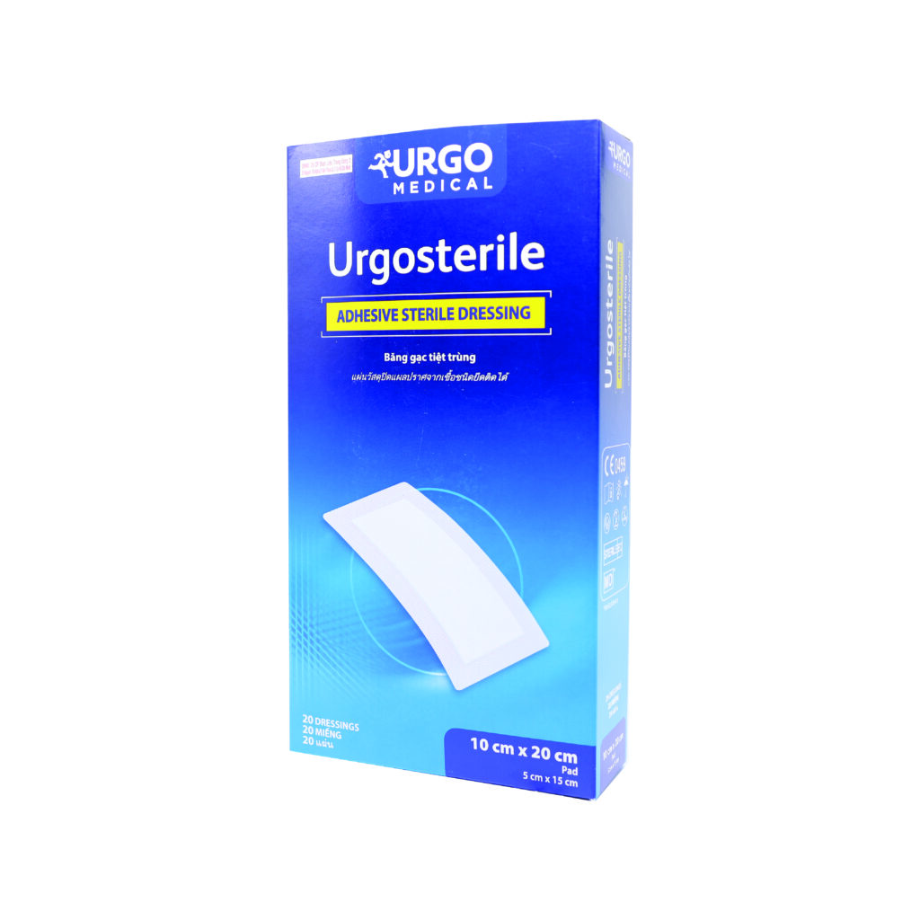 Băng Gạc Urgosterile 20 X 10cm – Hộp 20 Miếng