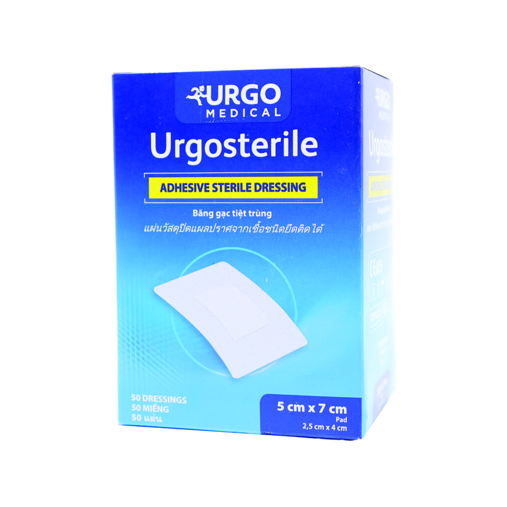 Băng Gạc Urgosterile 5 X 7cm – Hộp 50 Miếng