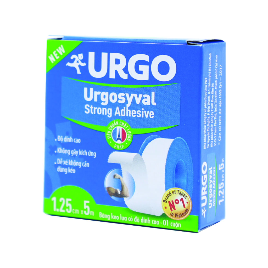 Băng Keo Lụa Urgosyval 1.25cm X 5m