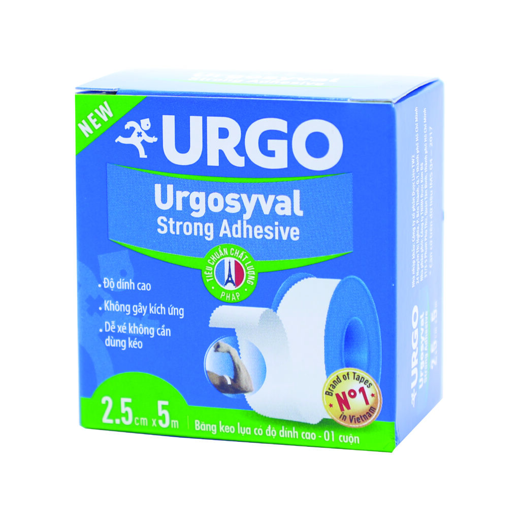 Băng Keo Lụa Urgosyval 2.5cm X 5m