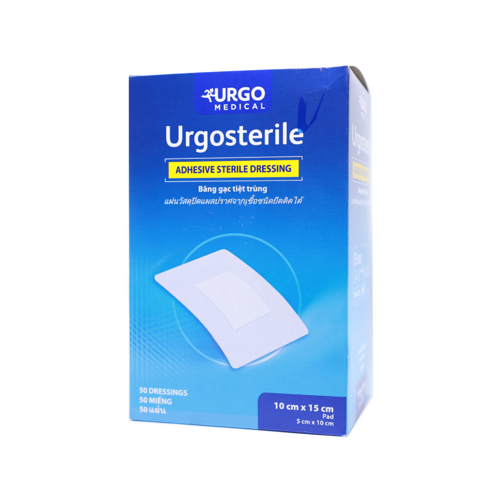 Băng Gạc Urgosterile 15 X 10cm – Hộp 50 Miếng