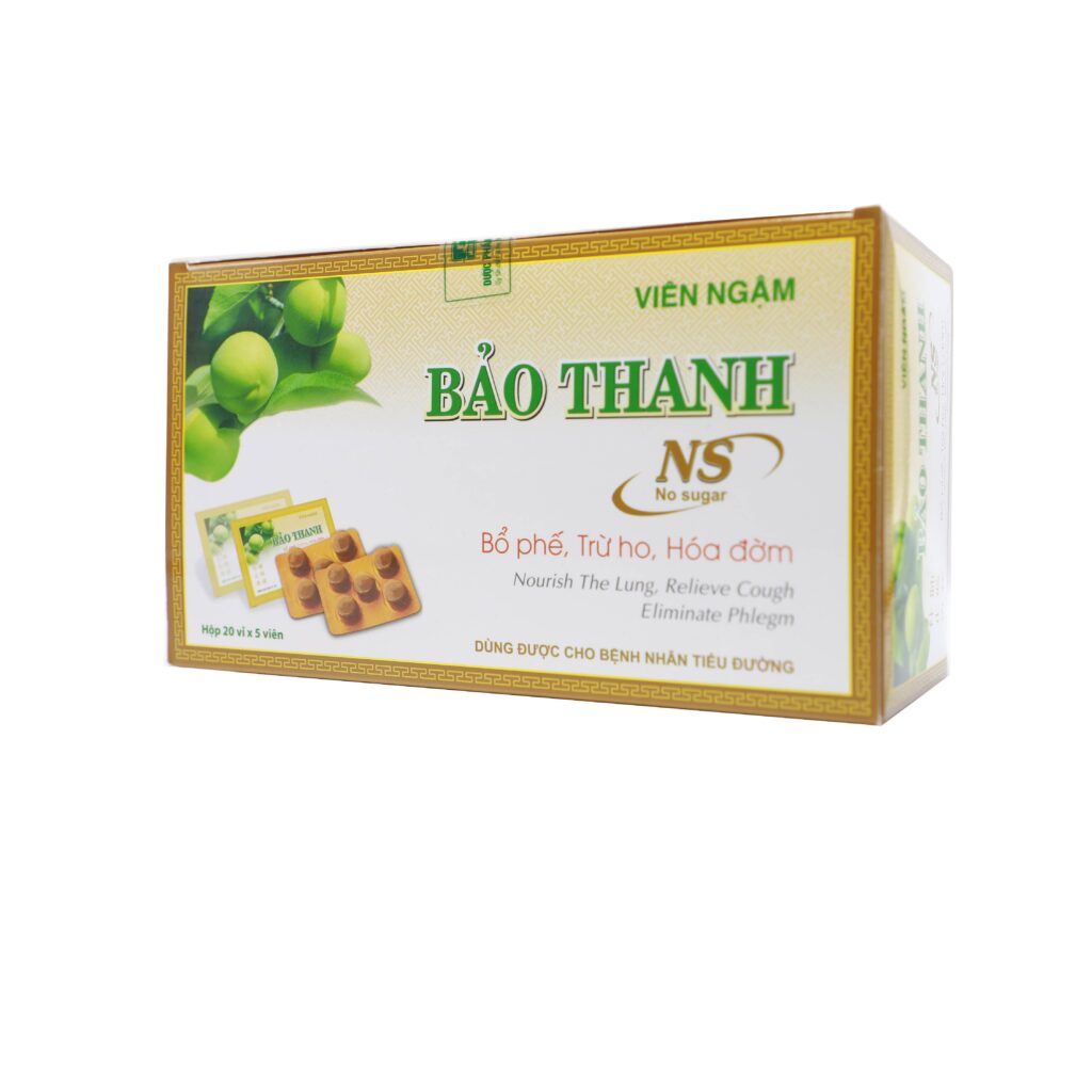 Viên Ngậm Bt Ns Hoa Linh hỗ trợ giảm ho đàm, ho khan, viêm họng – 20 vỉ x 5 viên