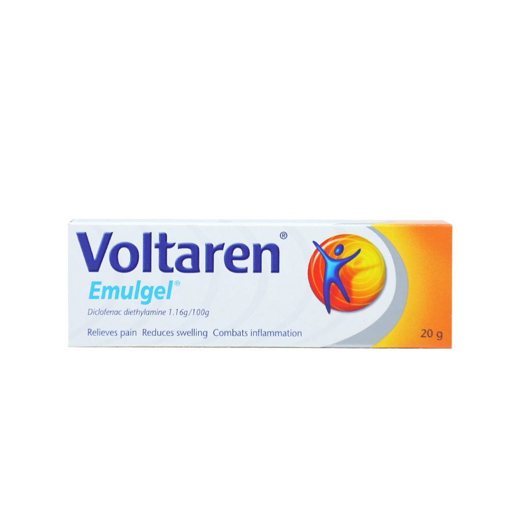 Thuốc gel Voltaren Emulgel điều trị viêm khớp dạng thấp, đau thắt lưng, đau khớp vai – Tuýp 20g