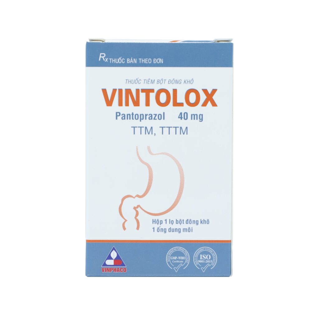 Thuốc bột Vintolox 40mg Vinphaco điều trị trào ngược dạ dày, thực quản – 1 Bộ