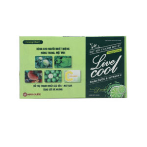 Bột Bstn Livecool H.Chanh hỗ trợ thanh nhiệt, giải độc – 7g x 10 gói