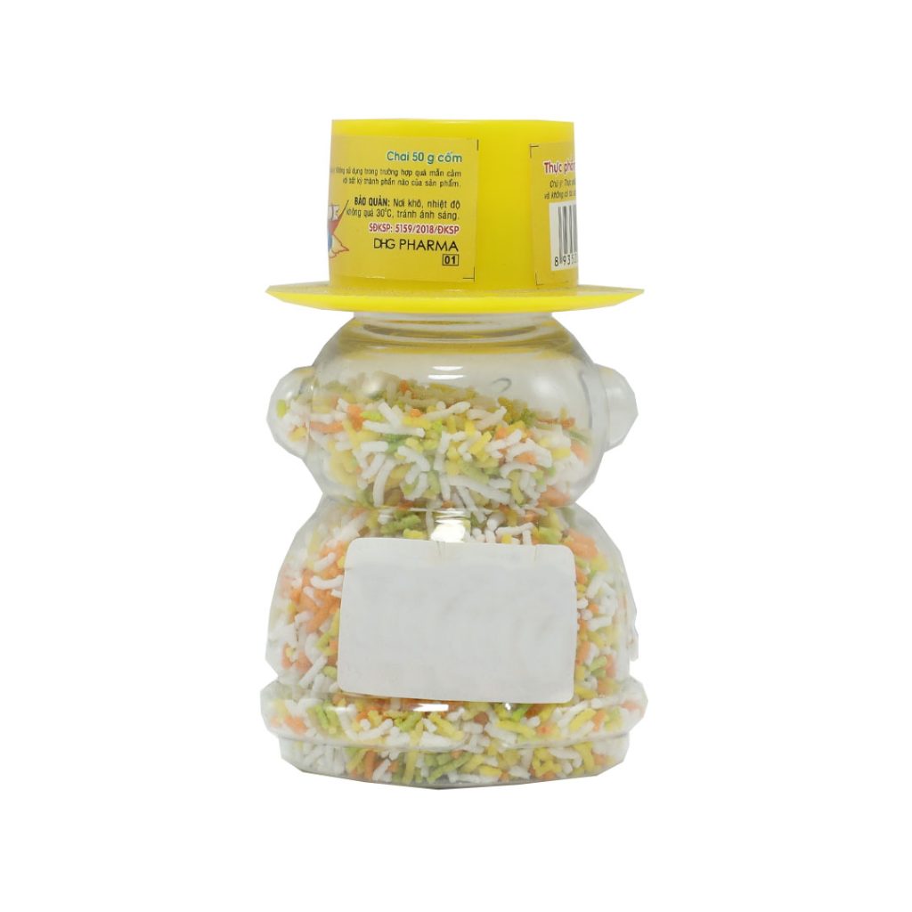 Cốm Unikids Kẽm Dhg hỗ trợ tăng sức đề kháng – Chai 50g