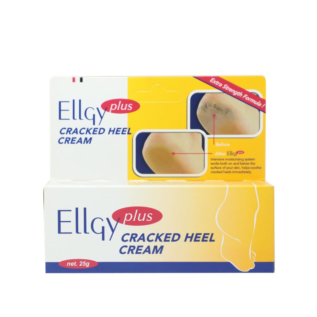 Kem Ellgy Plus Cracked Heel Cream Hoe giúp làm mềm da gót chân – Hộp 25g