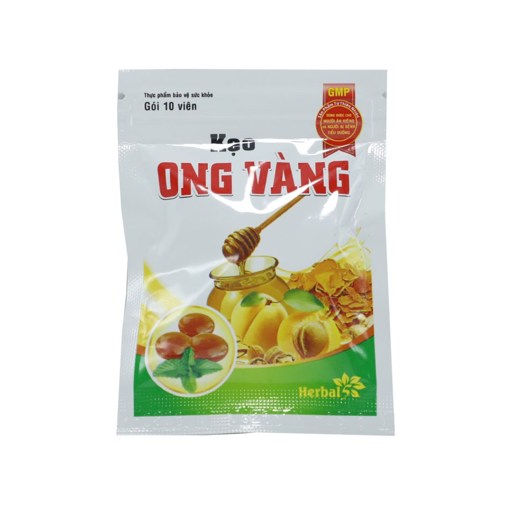 Kẹo ngậm Ong Vàng Herbal – 20 vỉ x 10 viên