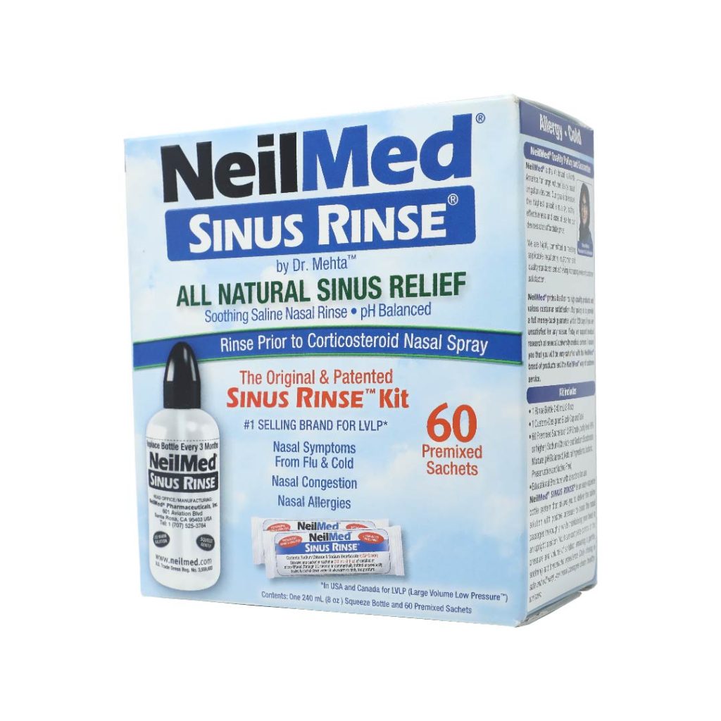 Neilmed Sinus Rinse Kit – 60 Gói