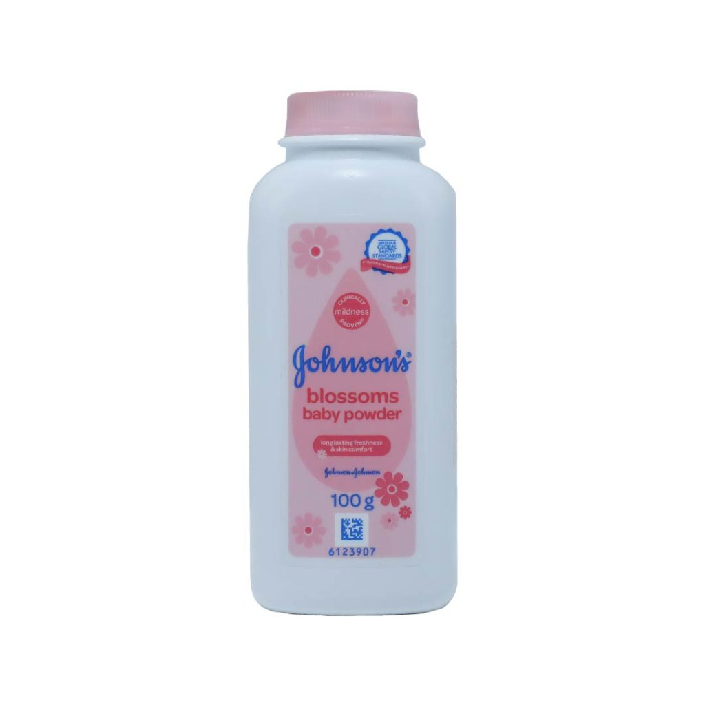 Phấn rôm Johnsons Baby Powder Blossoms – Chai 100g