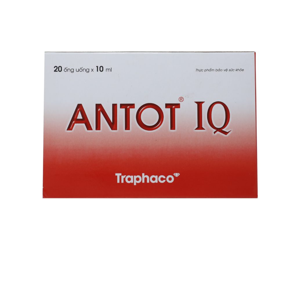 Siro Antot Iq Traphaco hỗ trợ phát triển não bộ – 2 vỉ X 10 ống