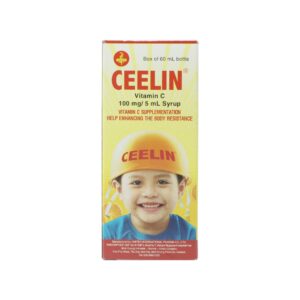 Thuốc siro Ceelin United điều trị thiếu vitamin C, tăng đề kháng – Chai 60ml