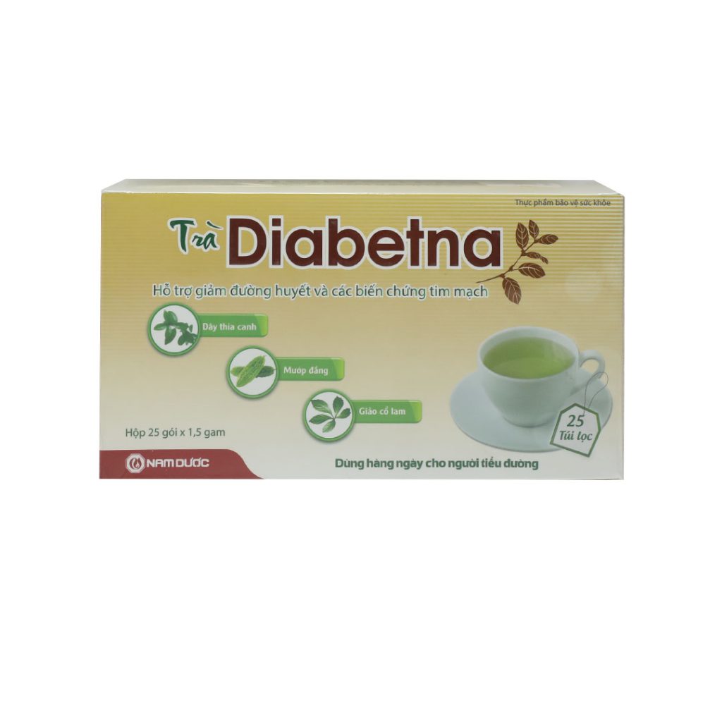 Trà Diabetna Nam Dược – Hộp 25 Gói