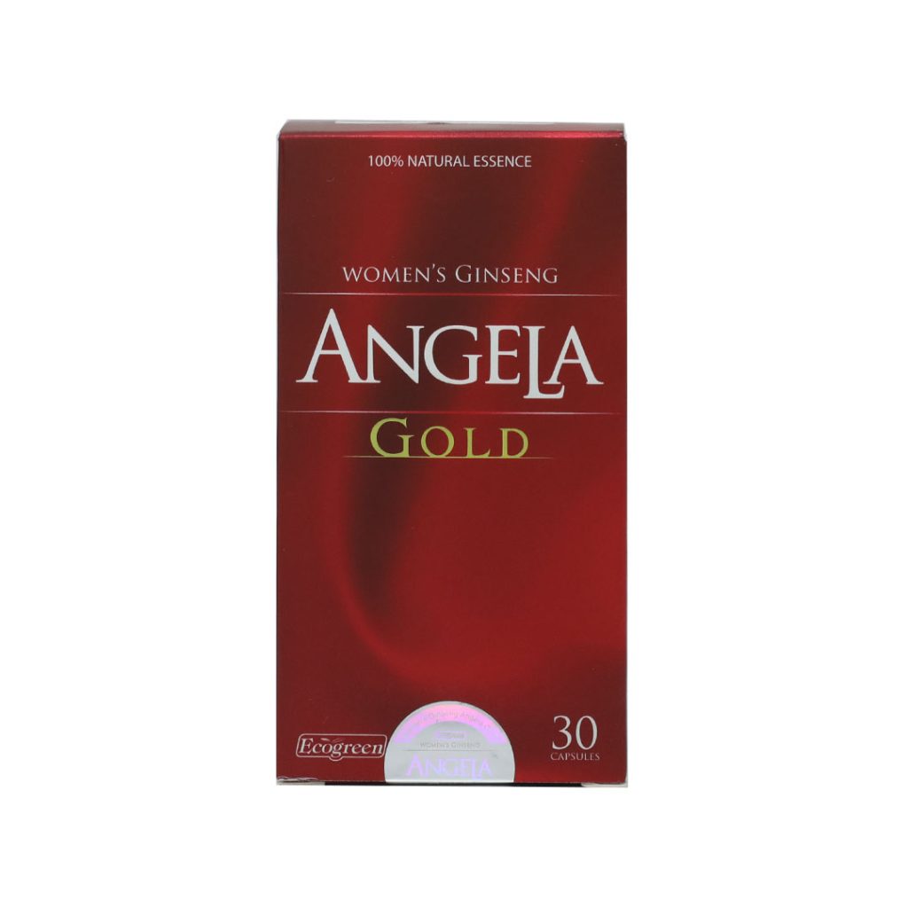 Viên nang Angela Gold Ecogreen hỗ trợ tăng cường sinh lý nữ, đẹp da – Lọ 30 viên