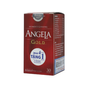 Viên nang Angela Gold Ecogreen hỗ trợ tăng cường sinh lý nữ, đẹp da – Lọ 30 viên