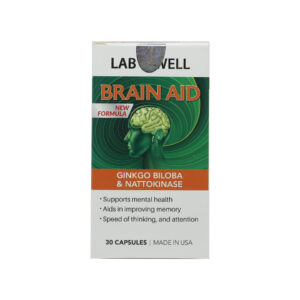 Viên nang Brain Aid Lab Well hỗ trợ tăng tuần hoàn máu, tăng cường trí nhớ – 30 viên