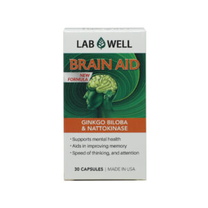 Viên nang Brain Aid Lab Well hỗ trợ tăng tuần hoàn máu, tăng cường trí nhớ – 30 viên