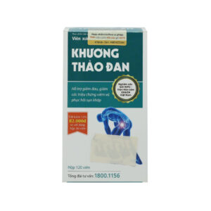 Viên nang Khương Thảo Đan hỗ trợ thoái hóa khớp, đau nhức xương khớp – 120 viên