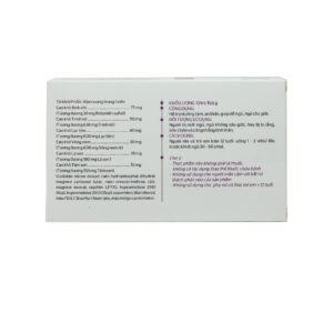 Viên nén bao phim Night Queen Dhg hỗ trợ an thần, giảm mệt mõi – 3 vỉ x 10 viên