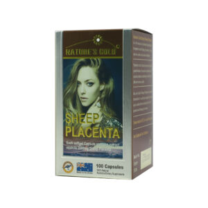 Viên uống Sheep Placenta Nature Gold Oceanla hỗ trợ giảm nám sạm da, dưỡng ẩm da – Hộp 100 viên