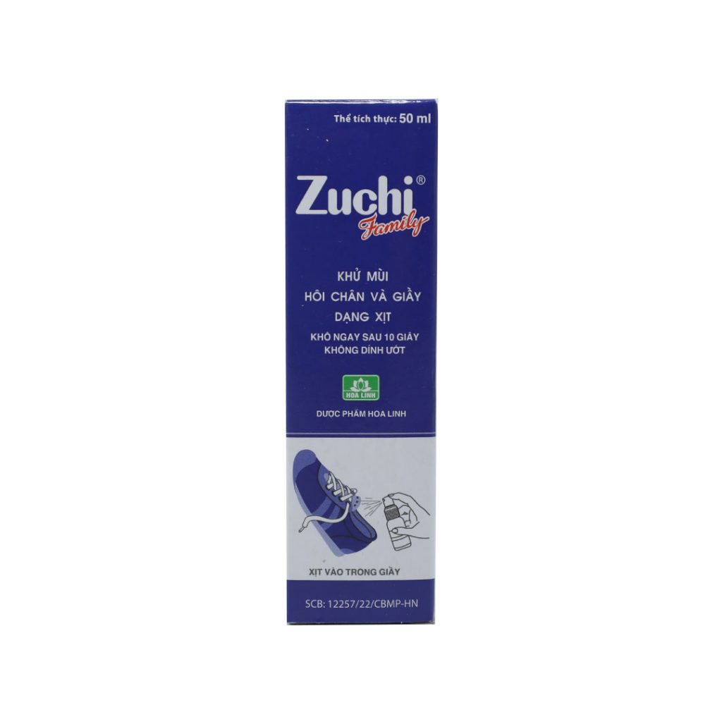 Xịt giầy Zuchi Hoa Linh – Chai 50ml