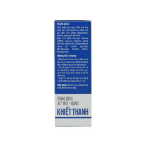 Xịt Mũi Họng Tiêu Khiết Thanh hỗ trợ kháng khuẩn, kháng virus, kháng viêm – Chai 30ml