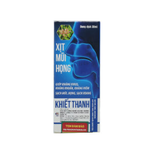 Xịt Mũi Họng Tiêu Khiết Thanh hỗ trợ kháng khuẩn, kháng virus, kháng viêm – Chai 30ml